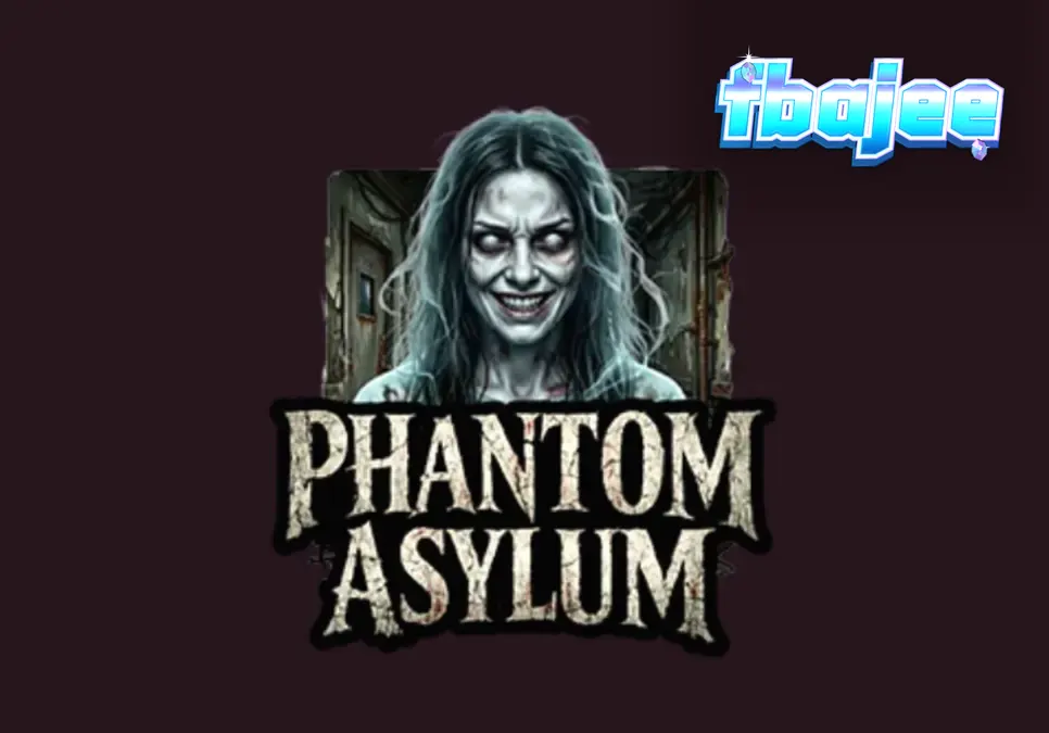 Phantom Asylum slot game interface showing horror theme elements